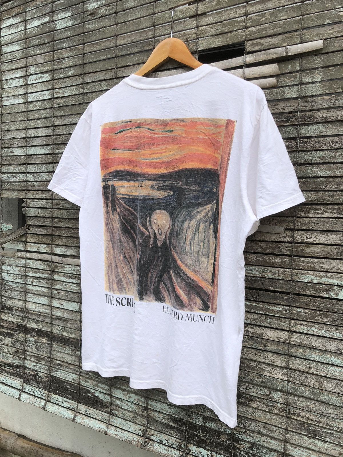 Japanese Brand Hollister X The Scream Painting by Edvard Munch Tee Size US L / EU 52-54 / 3 - 2 Thumbnail