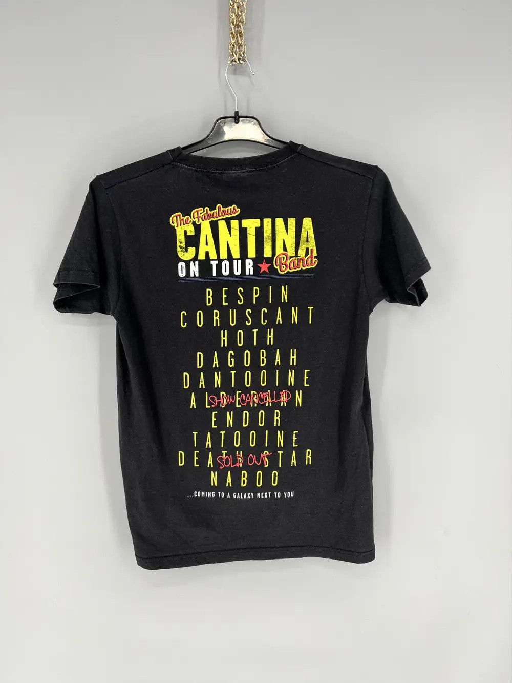 Star Wars Vintage Star Wars Cantina Band Live At Mos Eisley Tour Tee Size US S / EU 44-46 / 1 - 11 Thumbnail