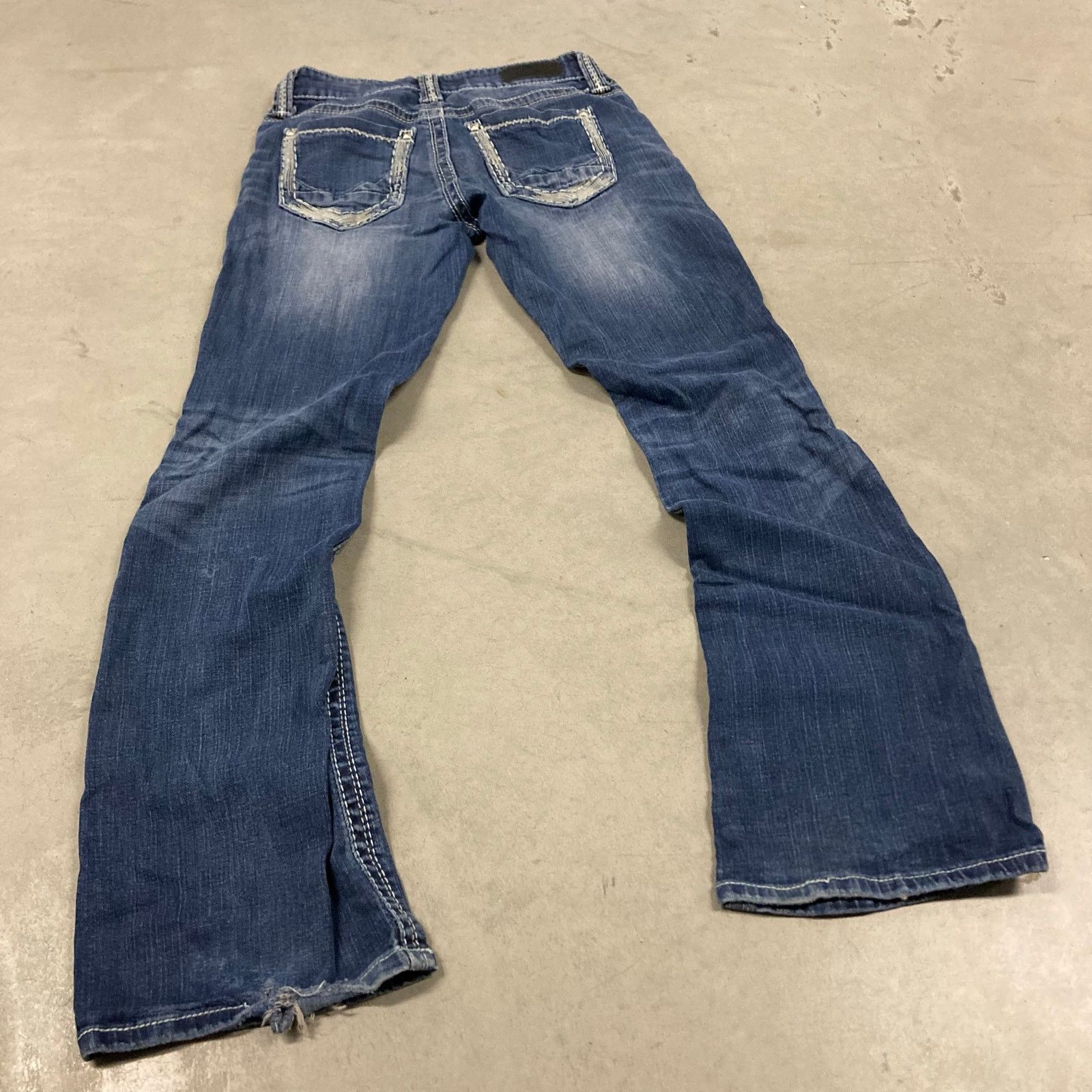 Vintage Y2k western low rise daytrip bootcut jeans 26x28 Size 26" / US 2 / IT 38 - 2 Thumbnail