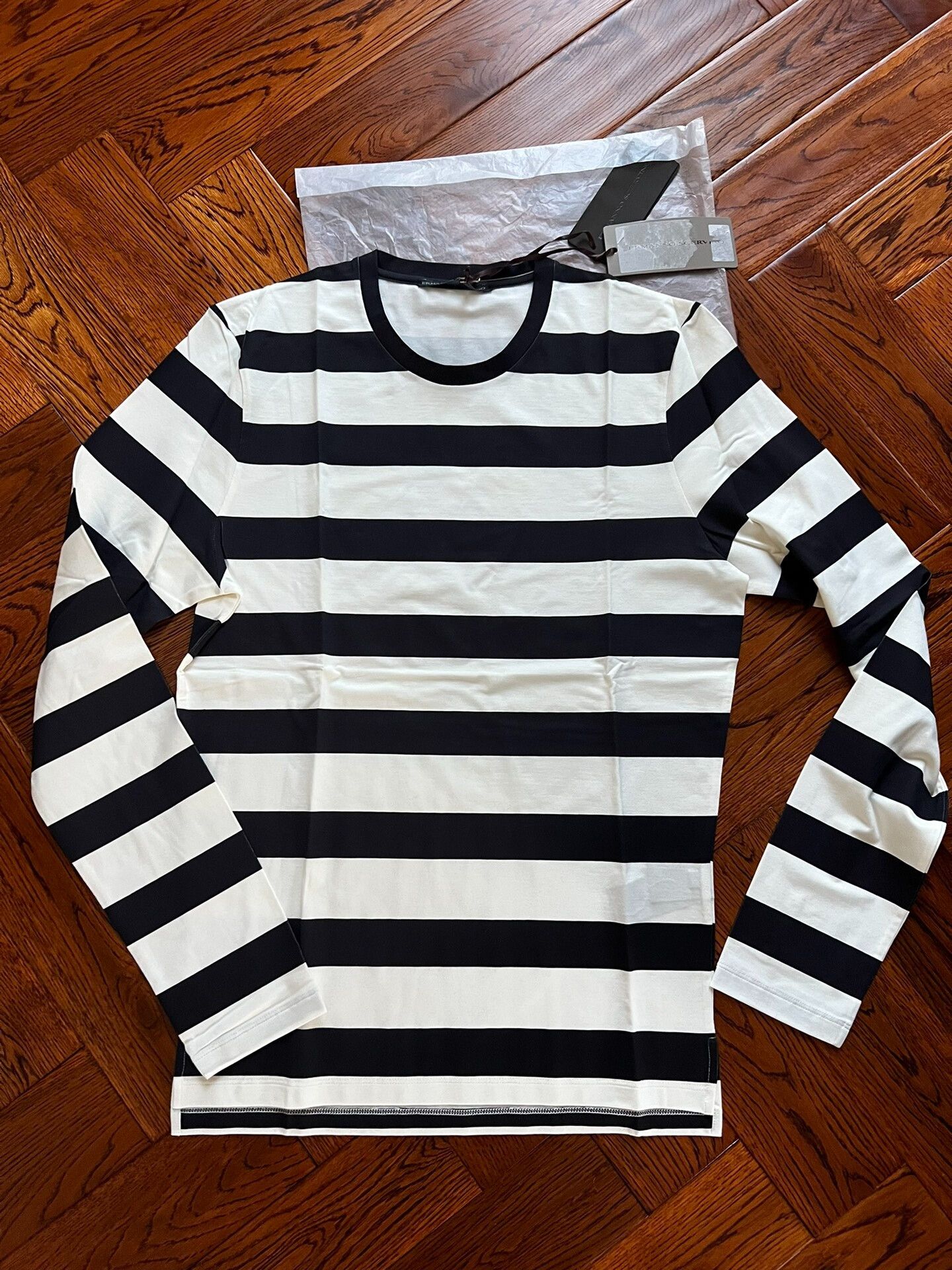 Ermanno Scervino Ermanno Scervino Long-Sleeve T-Shirt Size US M / EU 48-50 / 2 - 1 Thumbnail
