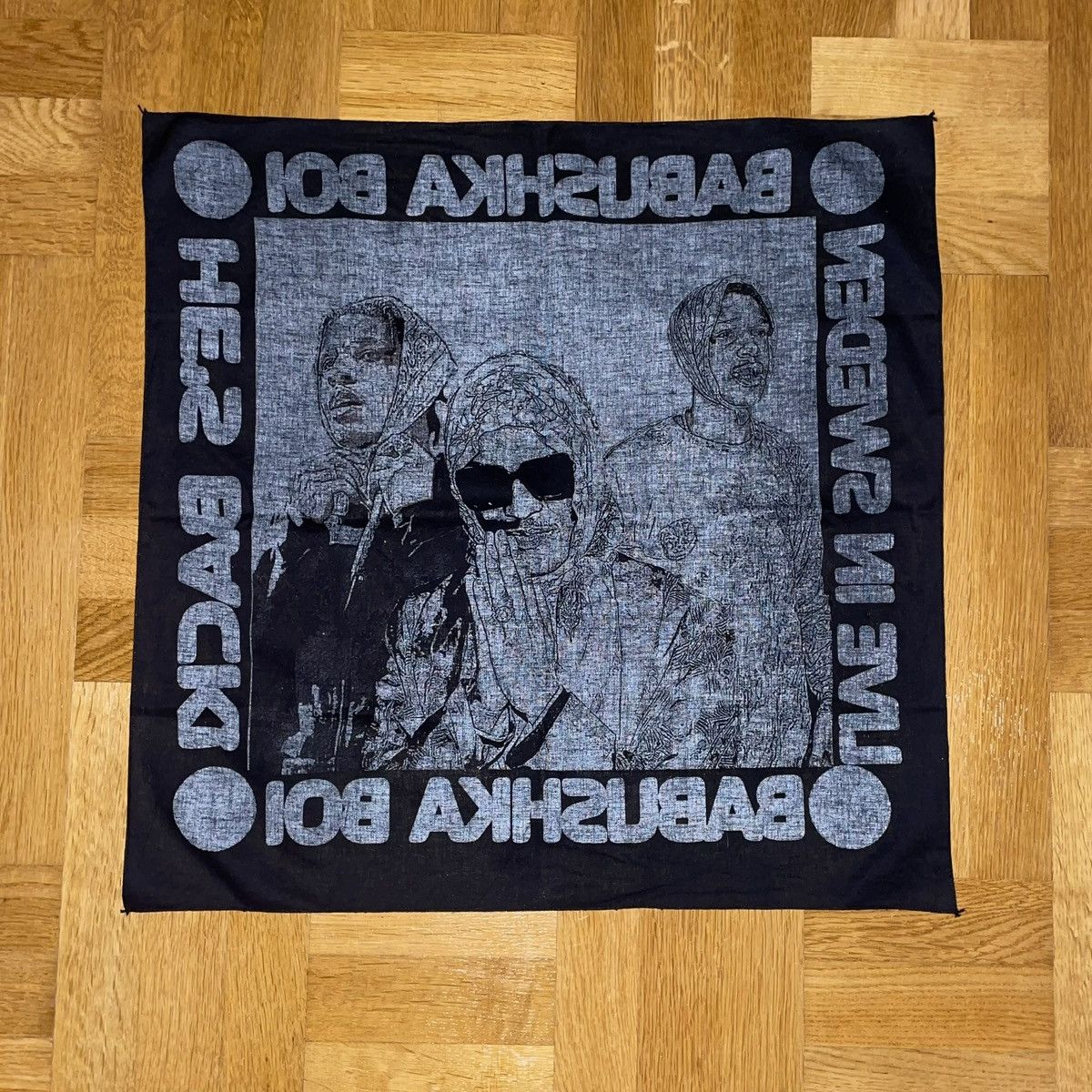 A$AP Rocky × AWGE A$AP Rocky babushka Size ONE SIZE - 3 Thumbnail