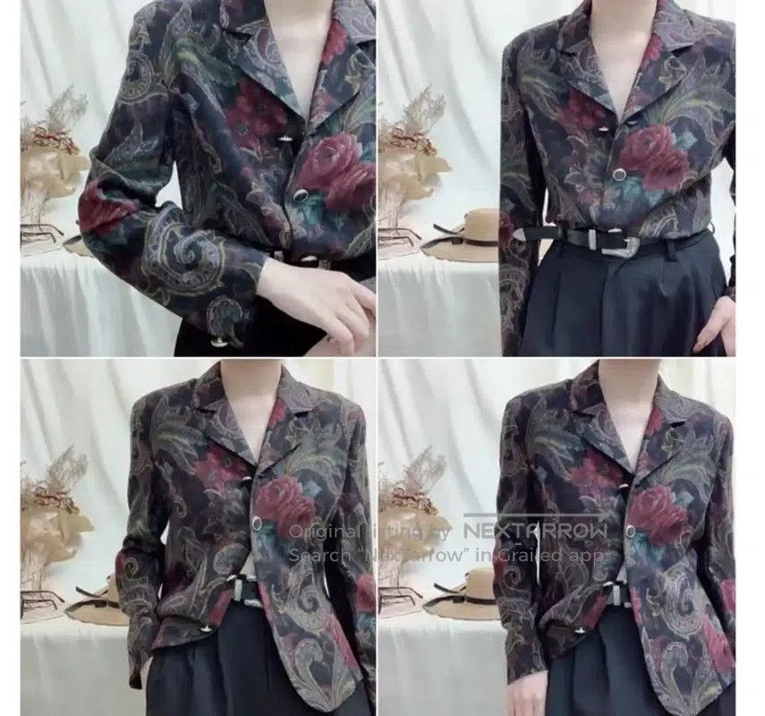 Burberry Burberry Multicolor Wool Women's Top. Size M / US 6-8 / IT 42-44 - 8 Thumbnail
