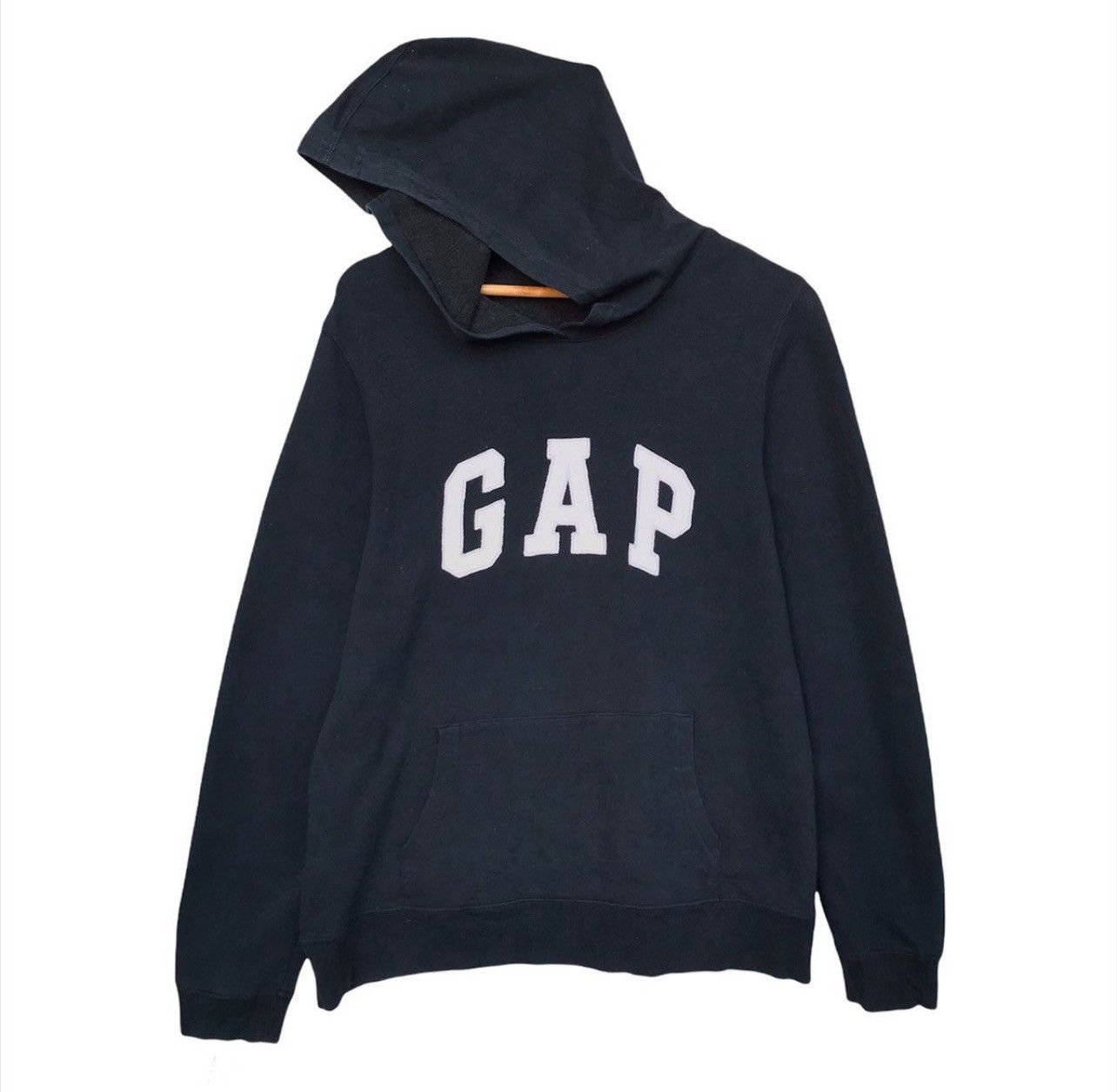 Gap Gap Black Spellout Hoodie Size US M / EU 48-50 / 2 - 1 Thumbnail