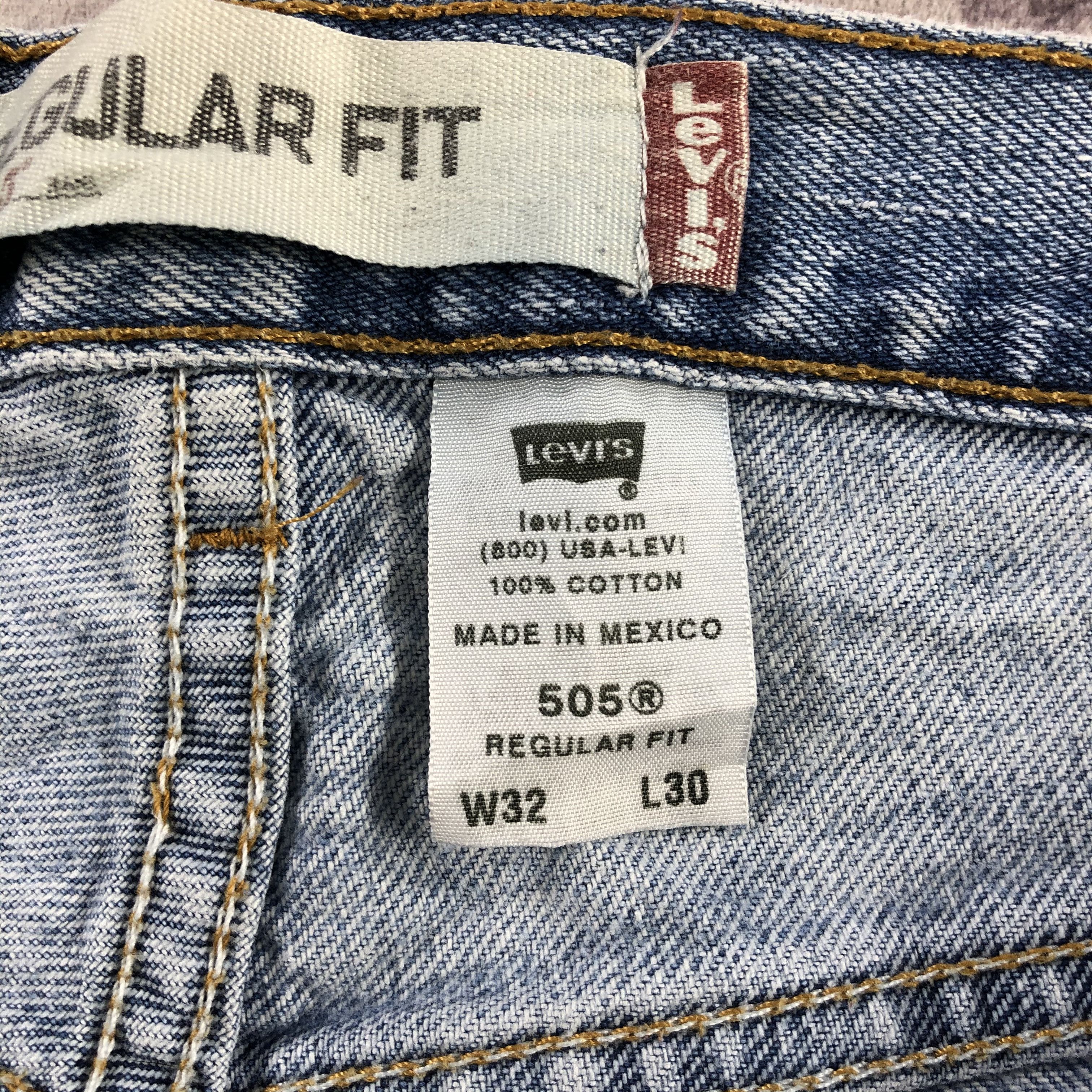 Levi's × Vintage Vintage Blue Wash Levis 505 Jeans-JM3090 Size US 32 / EU 48 - 14 Thumbnail