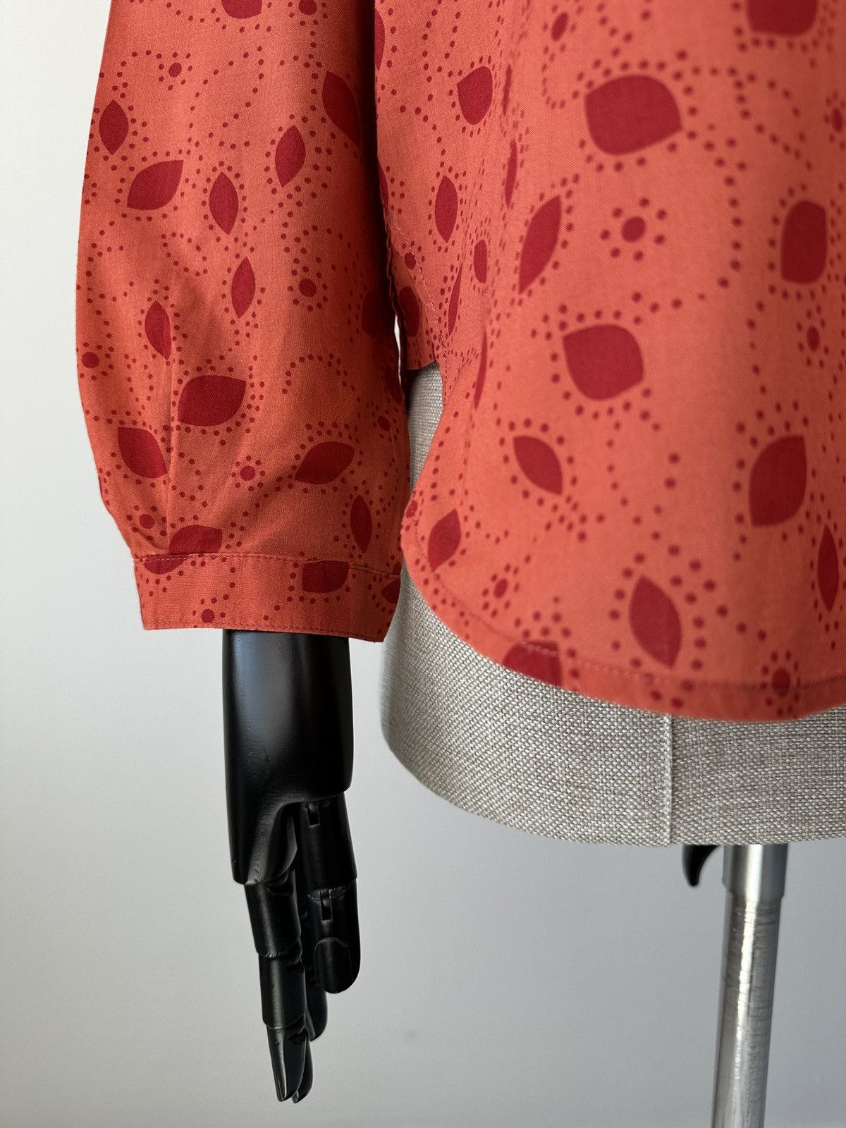 Gudrun Sjoden GUDRUN SJODEN Floral Print Button Up Shirt Long Sleeve Size S / US 4 / IT 40 - 8 Thumbnail