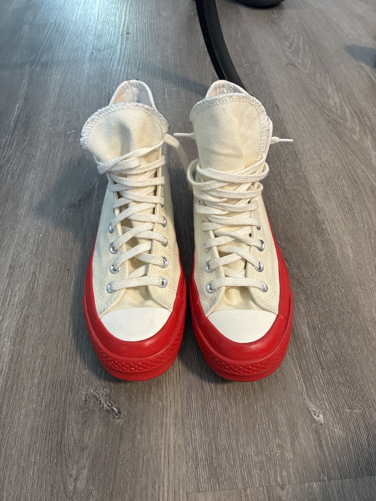 Comme des Garcons PLAY × Converse Converse COMME des GARÇONS PLAY Chuck Taylor 70 Hi Size US 7 / EU 40 - 5 Thumbnail