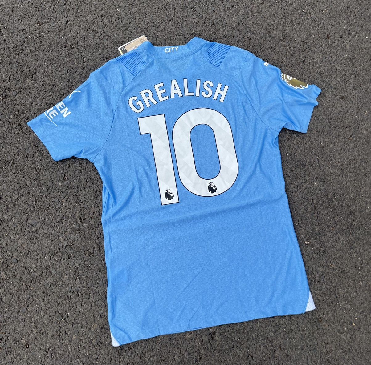 Puma Puma Manchester City 2023/2024 Grealish #10 Jersey Soccer Size US XL / EU 56 / 4 - 5 Thumbnail