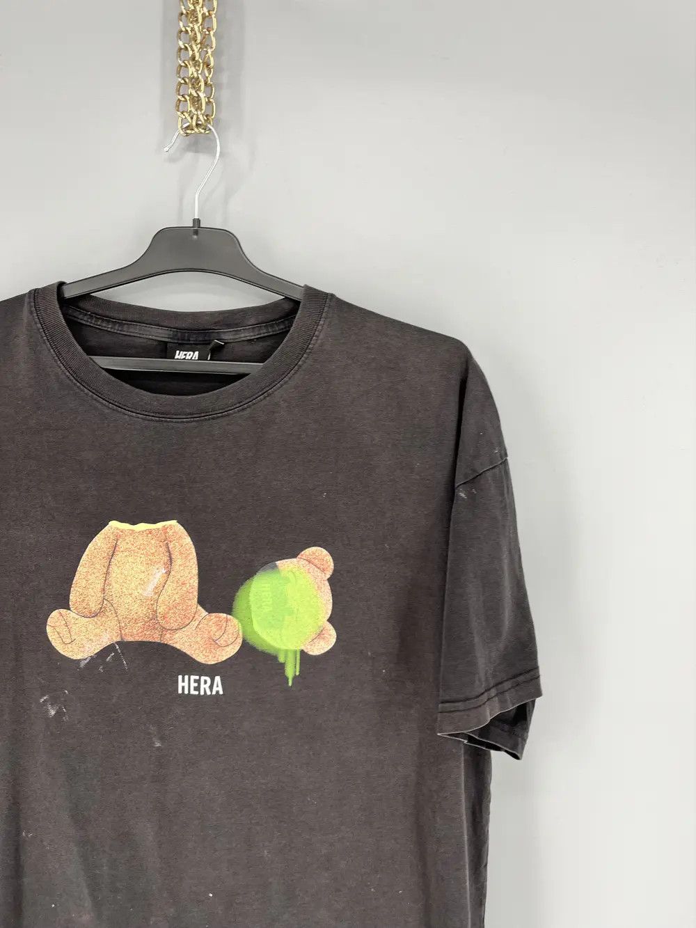 Japanese Brand Vintage Y2K Hera logo Oversized Tee Shirt Streetwear Style Size US L / EU 52-54 / 3 - 5 Thumbnail