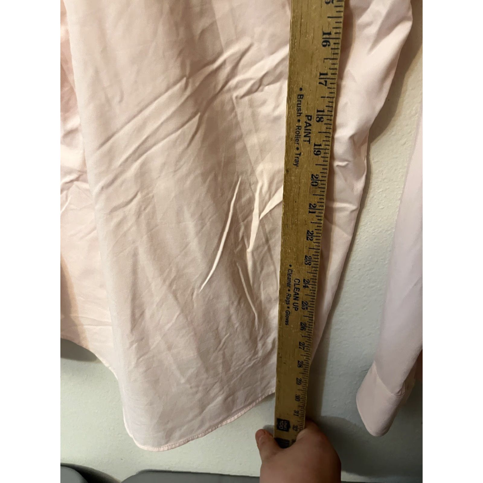 Express Express Button-Down Shirt Nylon Pink Size M Extra-Slim Men Size US M / EU 48-50 / 2 - 4 Thumbnail