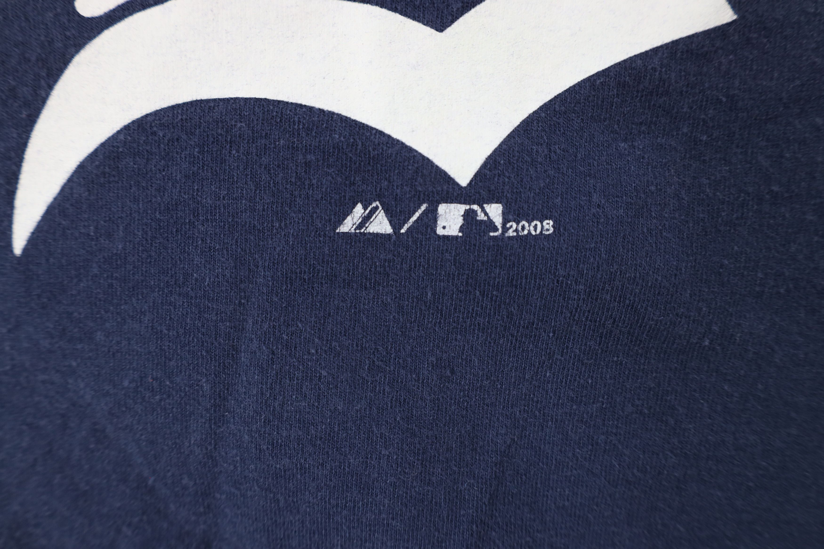 Majestic × Vintage Vintage Y2K 2008 Majestic English D Detroit Tigers T-Shirt Size US XXL / EU 58 / 5 - 5 Thumbnail