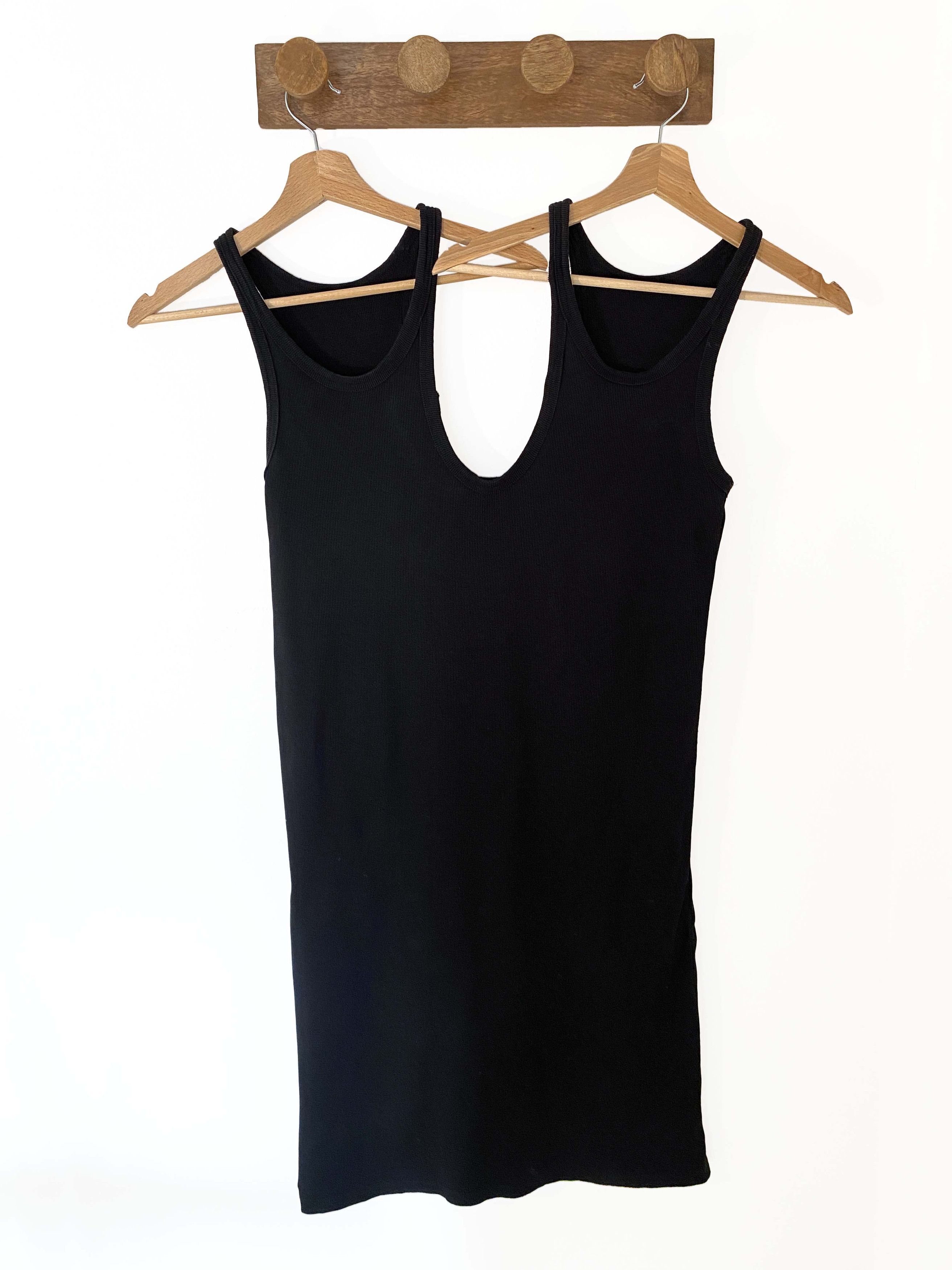 Bless BLESS Twintankdress Black Size L / US 10 / IT 46 - 1 Thumbnail