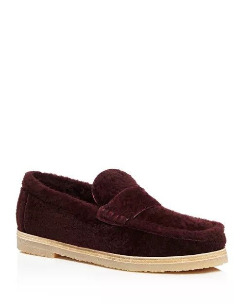Stuart Weitzman Stuart Weitzman Bromley Shearling Lamb Loafers Size US 9 / IT 39 - 10 Thumbnail