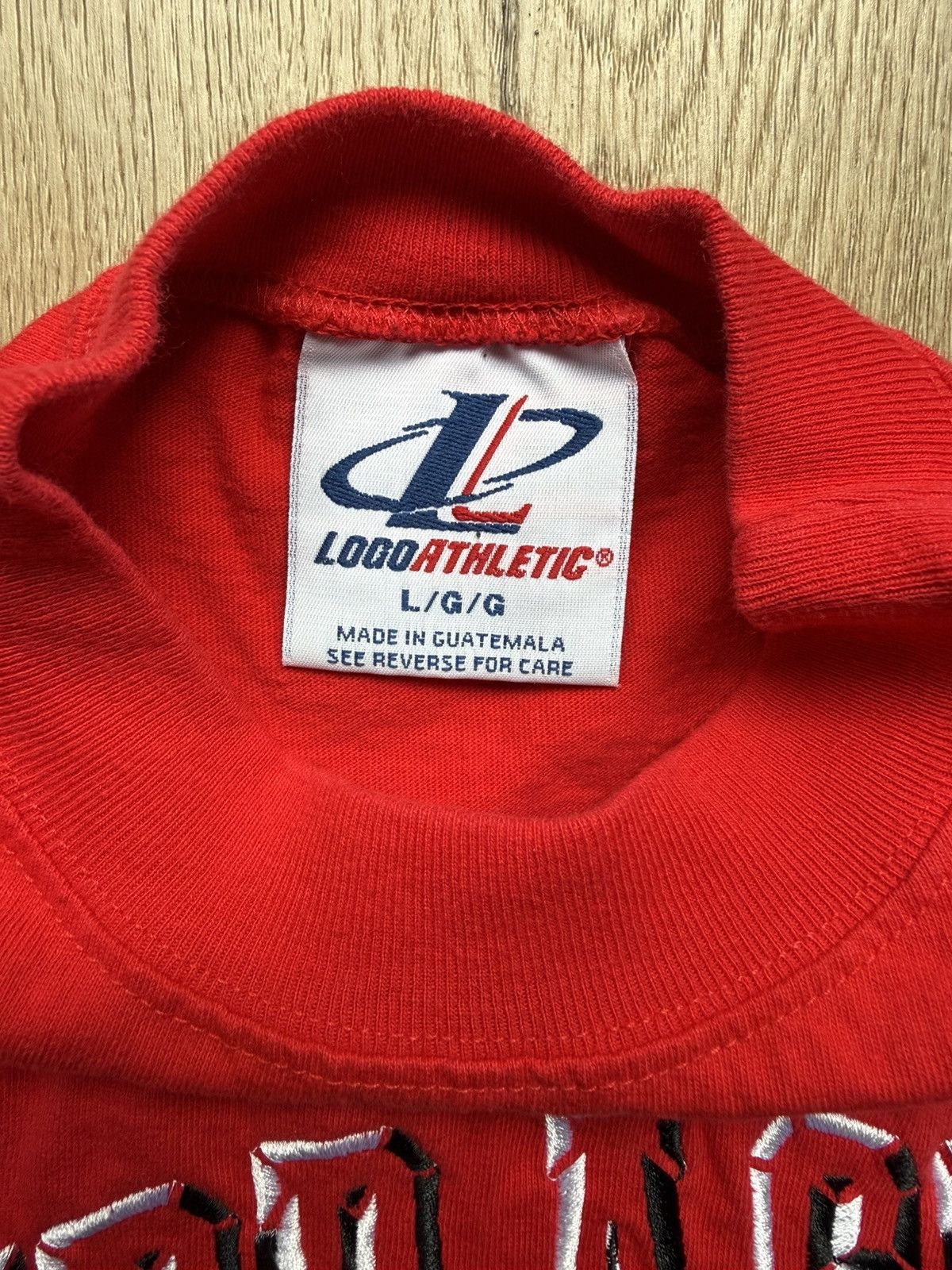 Logo Athletic Vintage logo athletic Nebraska Huskers embroidered t-shirt Size US L / EU 52-54 / 3 - 2 Thumbnail