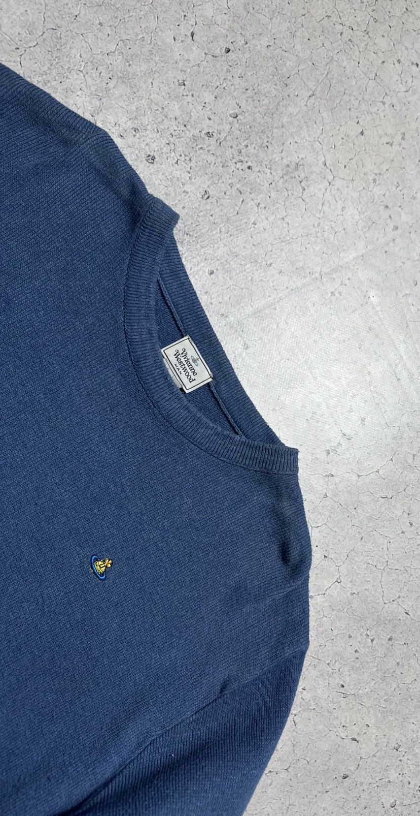 Vivienne Westwood Vivienne Westwood Luxury Blue Sweater Size M Size US M / EU 48-50 / 2 - 4 Thumbnail