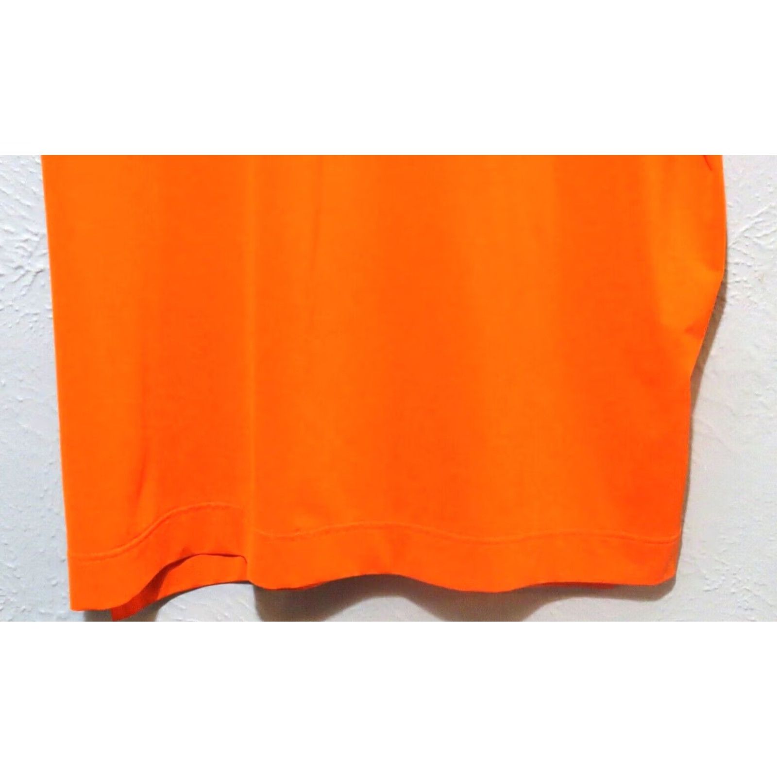 Footjoy FootJoy Polo Shirt Men XL Orange Short Sleeve 1/4 Button Golf Moisture Wicking Logo Shirt Size US XL / EU 56 / 4 - 2 Thumbnail
