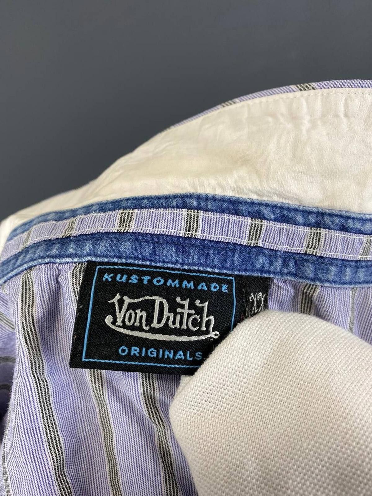 Von Dutch Von Dutch White 100% Cotton Collared Popover Polo Shirt Size US M / EU 48-50 / 2 - 12 Thumbnail
