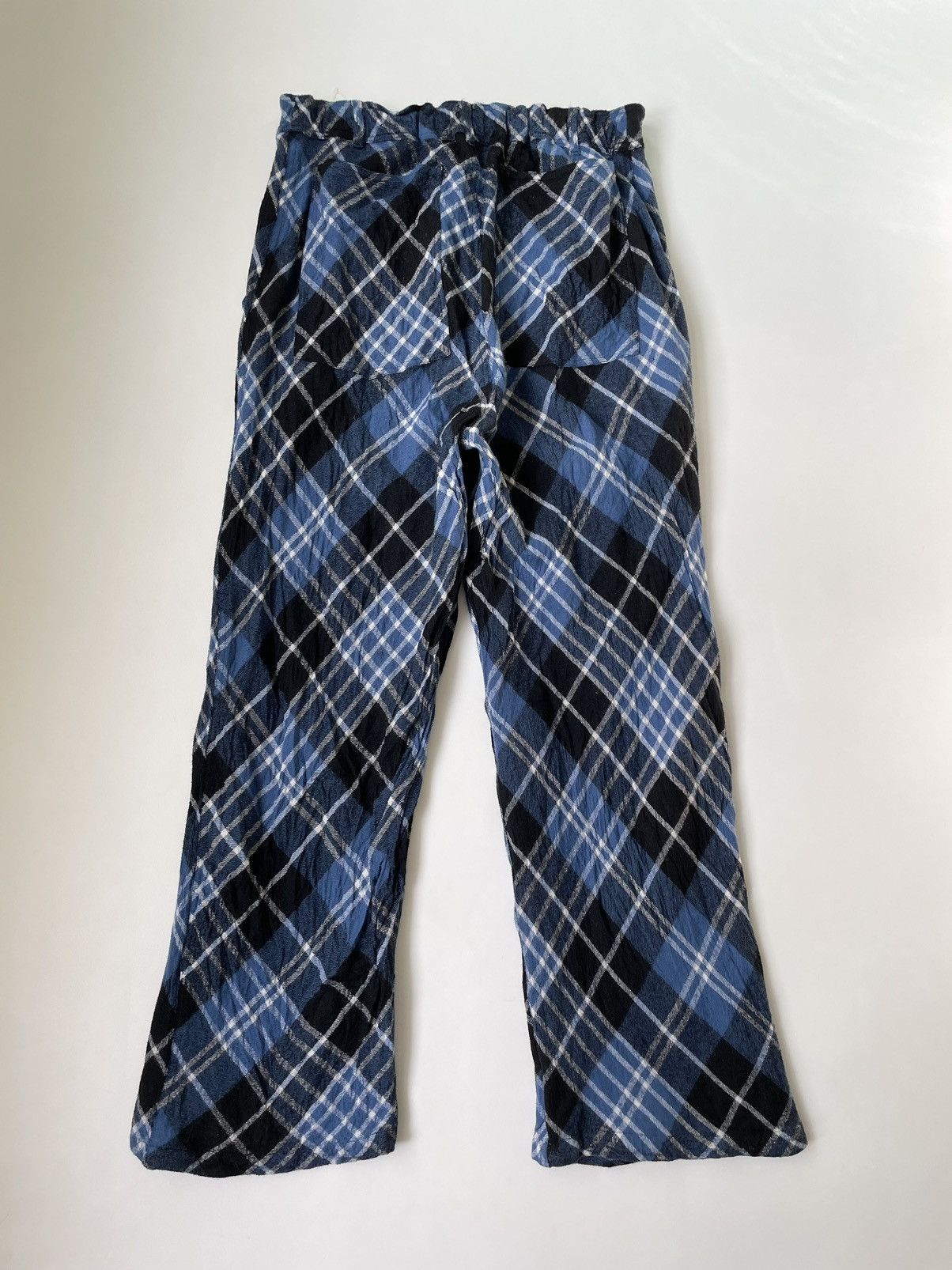 Comme des Garcons Check Wool Flared Leg Trousers Size US 36 / EU 52 - 9 Thumbnail