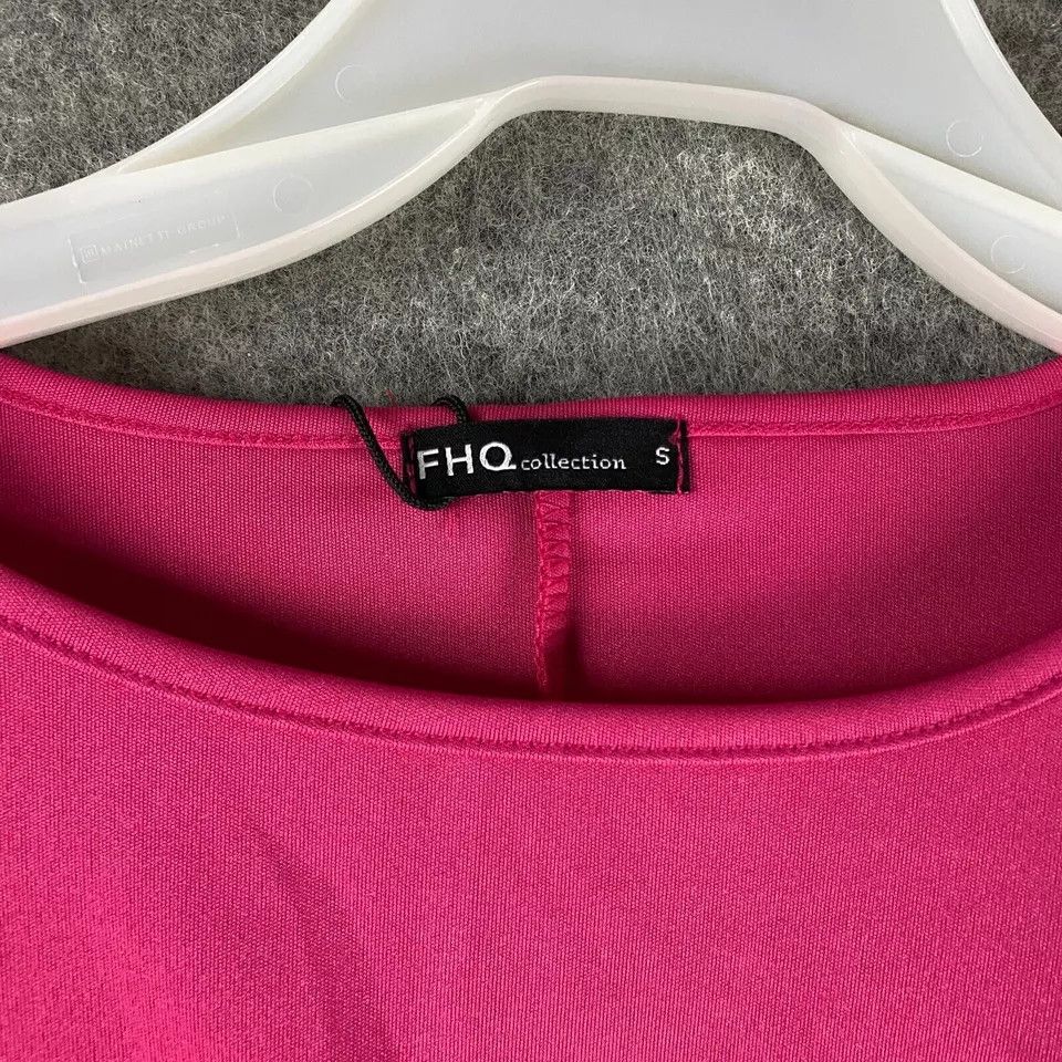 Other FHQ Collection Dress Small Women's NWT Pink Long Polyester S Size S / US 4 / IT 40 - 3 Thumbnail