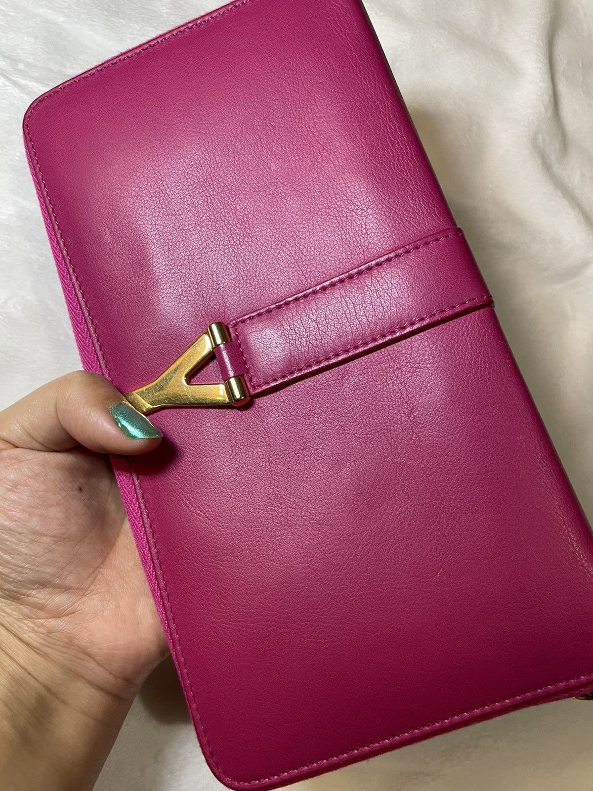 Saint Laurent Paris Saint Laurent Y Line Zippy Long Wallet Size ONE SIZE - 4 Thumbnail