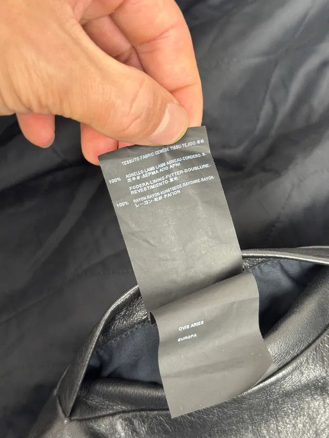 Balenciaga AW2012 Balenciaga Perfecto Pure Black Leather Jacket Size US M / EU 48-50 / 2 - 11 Thumbnail