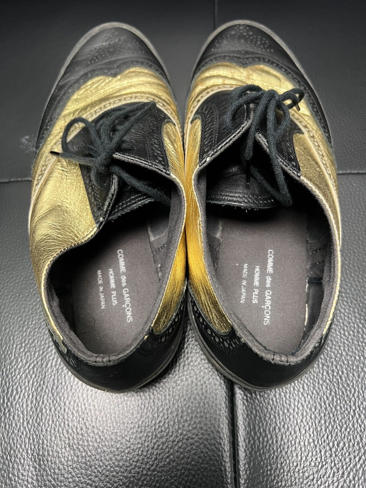 Comme des Garcons Homme Plus Comme des Garçons Homme Plus Baroque Oxford Leather Shoes Size US 9 / EU 42 - 11 Thumbnail
