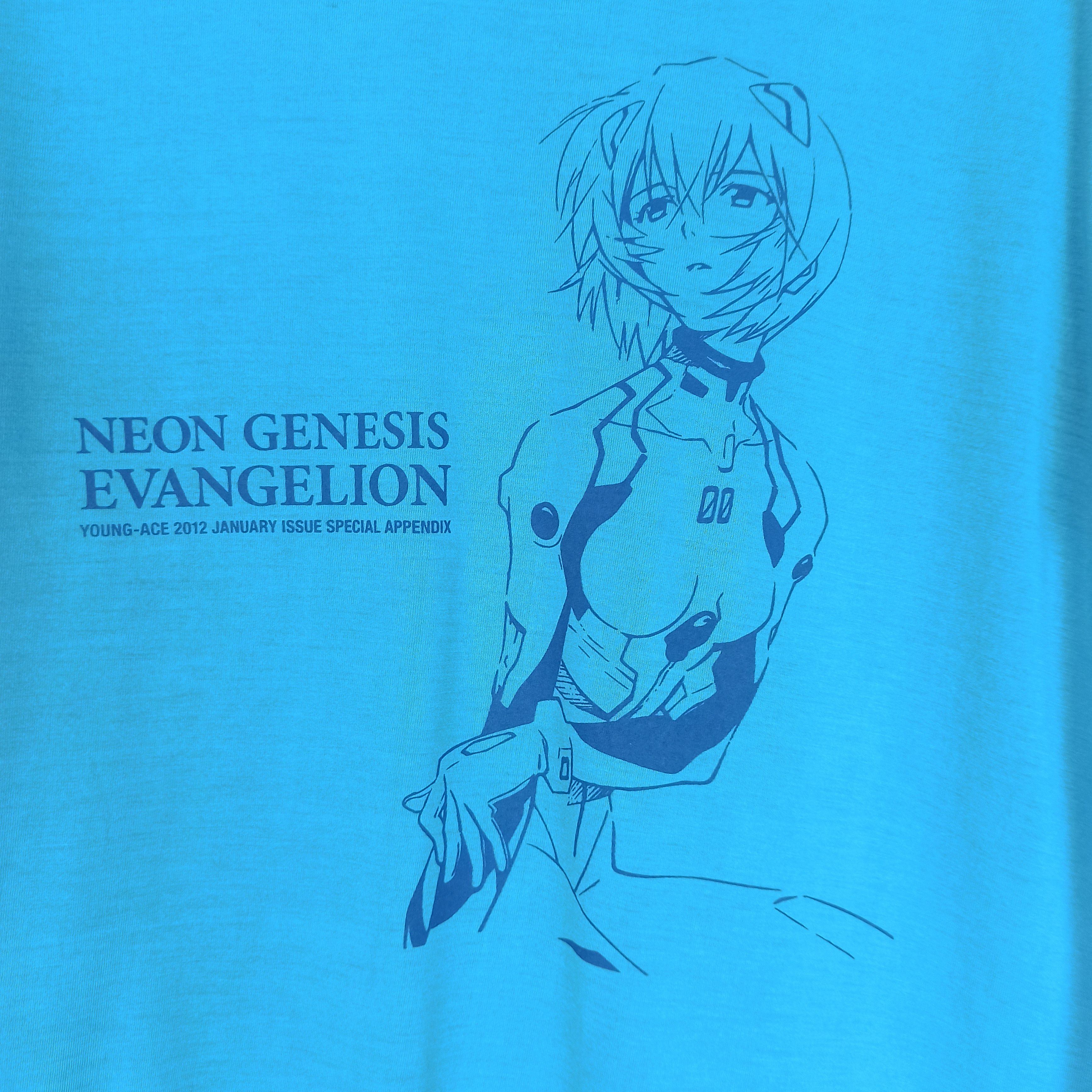 Anime Neon Genesis Evangelion Young Ace 2012 January Issue T-Shirt Size US S / EU 44-46 / 1 - 2 Thumbnail