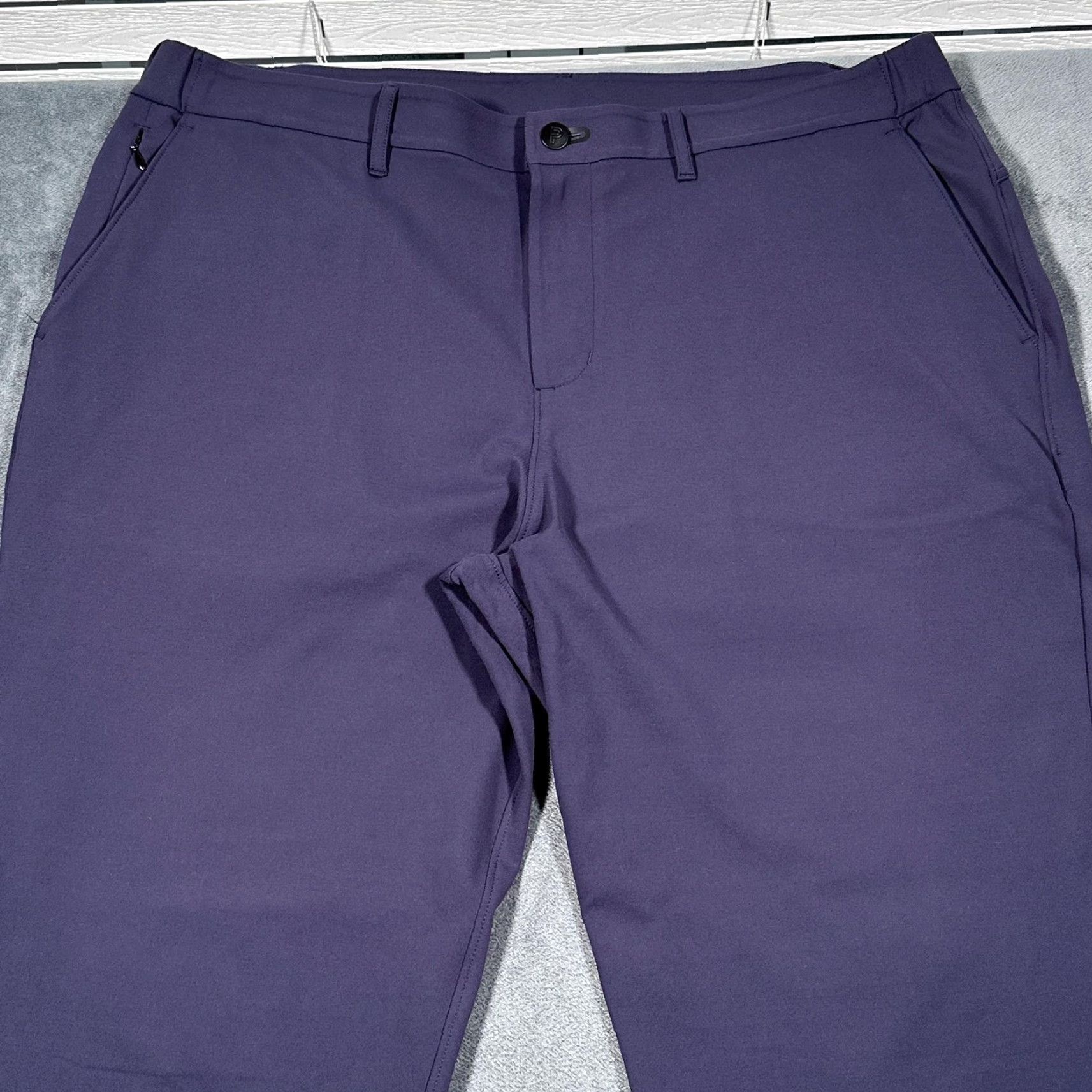 Vintage VINTAGE Public Rec Men’s Jogger Pants 38x32 Athletic Stretch Nylon Spandex Deep Blue Casual Travel Size US 38 / EU 54 - 2 Thumbnail
