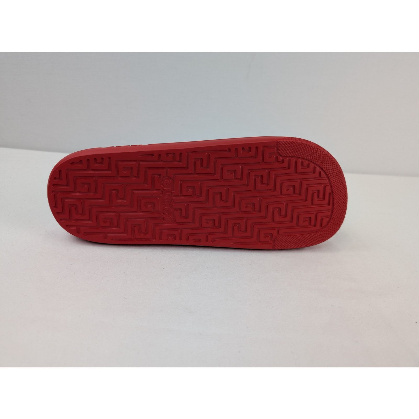 Gucci o1rshd1 Men's New Pursuit Slide Rubber 650 Slipper in Red Size US 12.5 / EU 45-46 - 13 Thumbnail