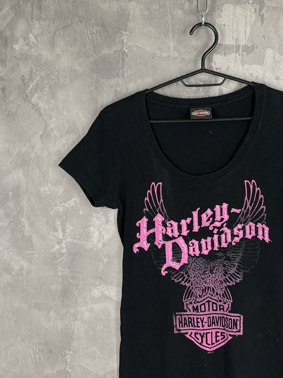 20471120 × Harley Davidson × Hysteric Glamour Vintage Y2K HARLEY DAVIDSON TANK TOP METAL GRUNGE LOGO Size M / US 6-8 / IT 42-44 - 3 Thumbnail