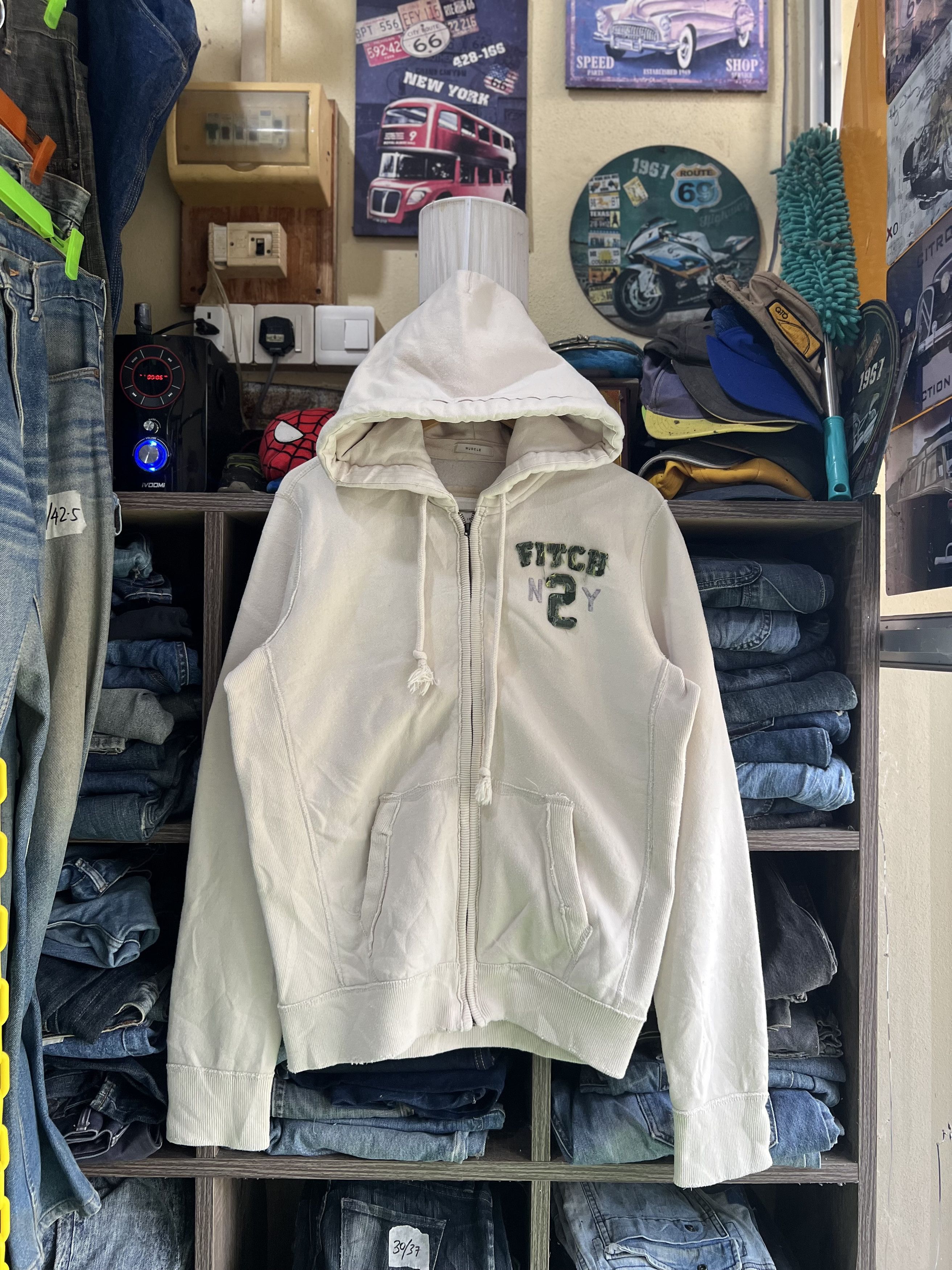 Abercrombie & Fitch 🔥Vintage Abercrombie & Fitch Zipper Hoodie Size US M / EU 48-50 / 2 - 16 Thumbnail