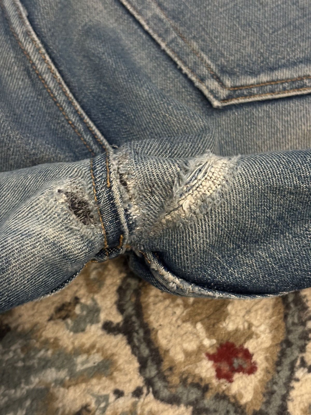 A.P.C Redline Denim Button Fly Jeans - J897