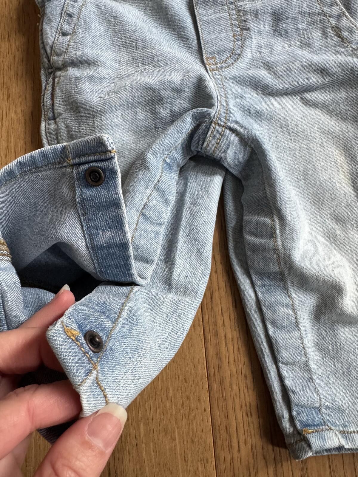 Other OshKosh B'gosh 12 months Denim Overalls for Toddlers Size ONE SIZE - 4 Thumbnail