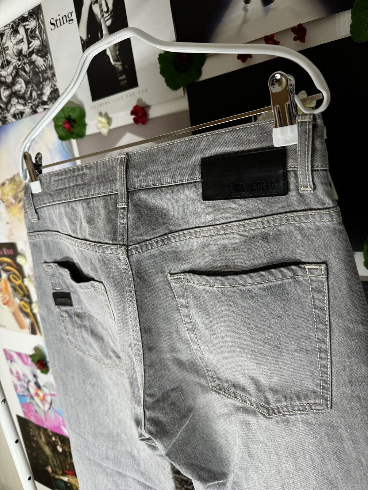 Dirk Bikkembergs 2000s Straight Cut Denim/Jeans Size US 30 / EU 46 - 4 Thumbnail