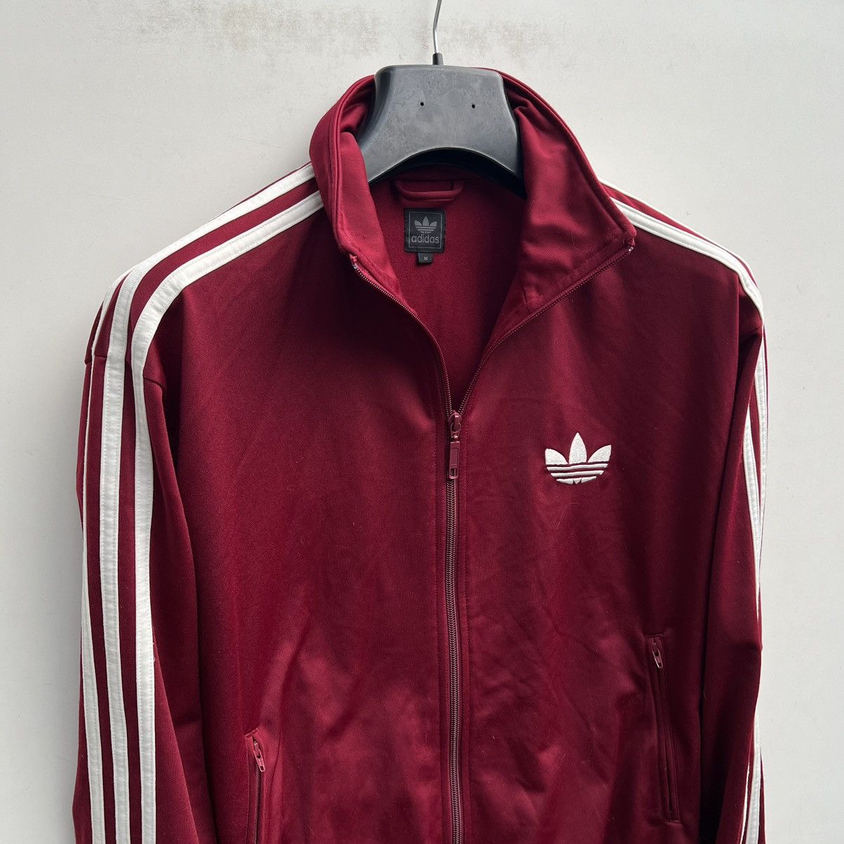 Adidas × Vintage Vintage Adidas Full Zip Track Jacket Size US M / EU 48-50 / 2 - 2 Thumbnail