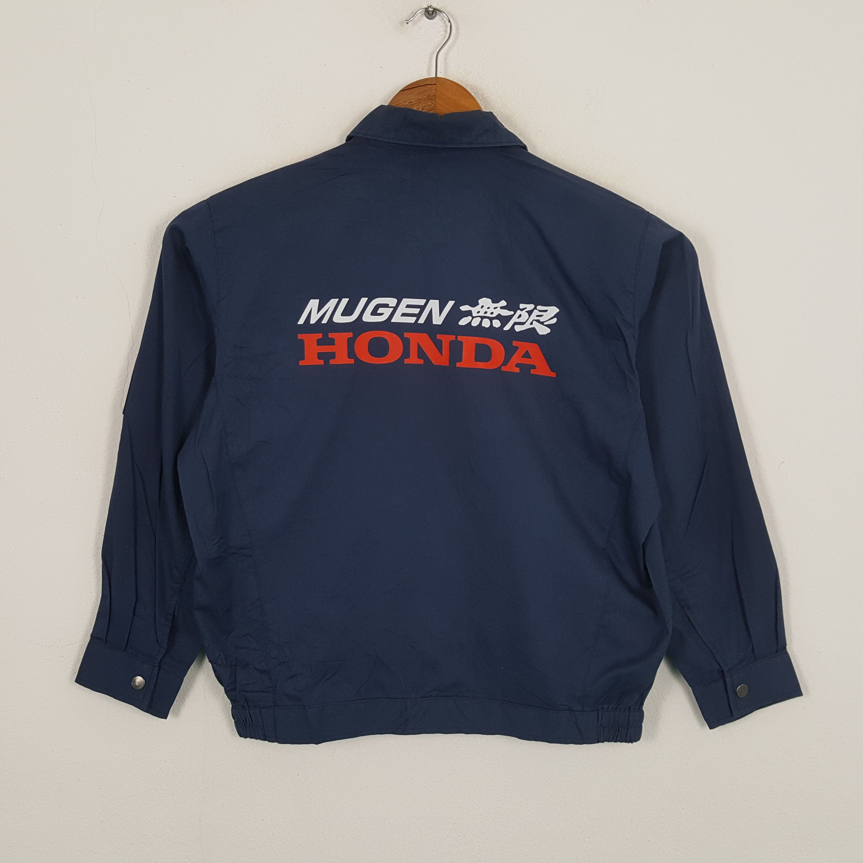 Honda × Vintage Vintage MUGEN HONDA Japanese Racing Team Custom Jacket Size US L / EU 52-54 / 3 - 1 Thumbnail