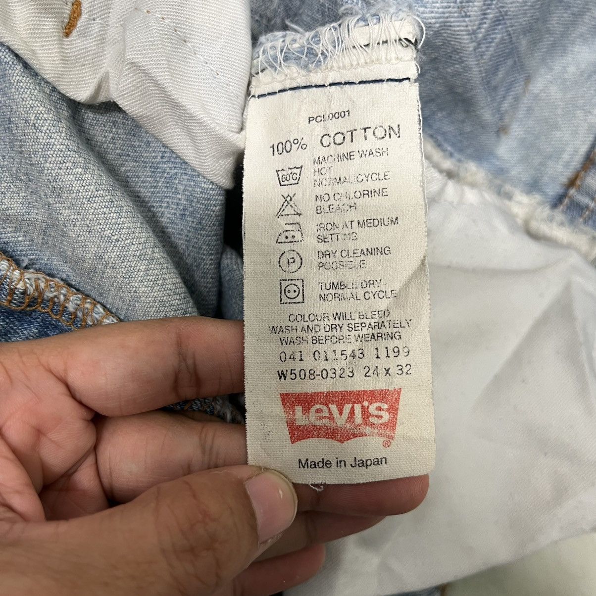 Levi's Vintage Levis W508 Distressed Denim Jeans Size 26" / US 2 / IT 38 - 20 Thumbnail