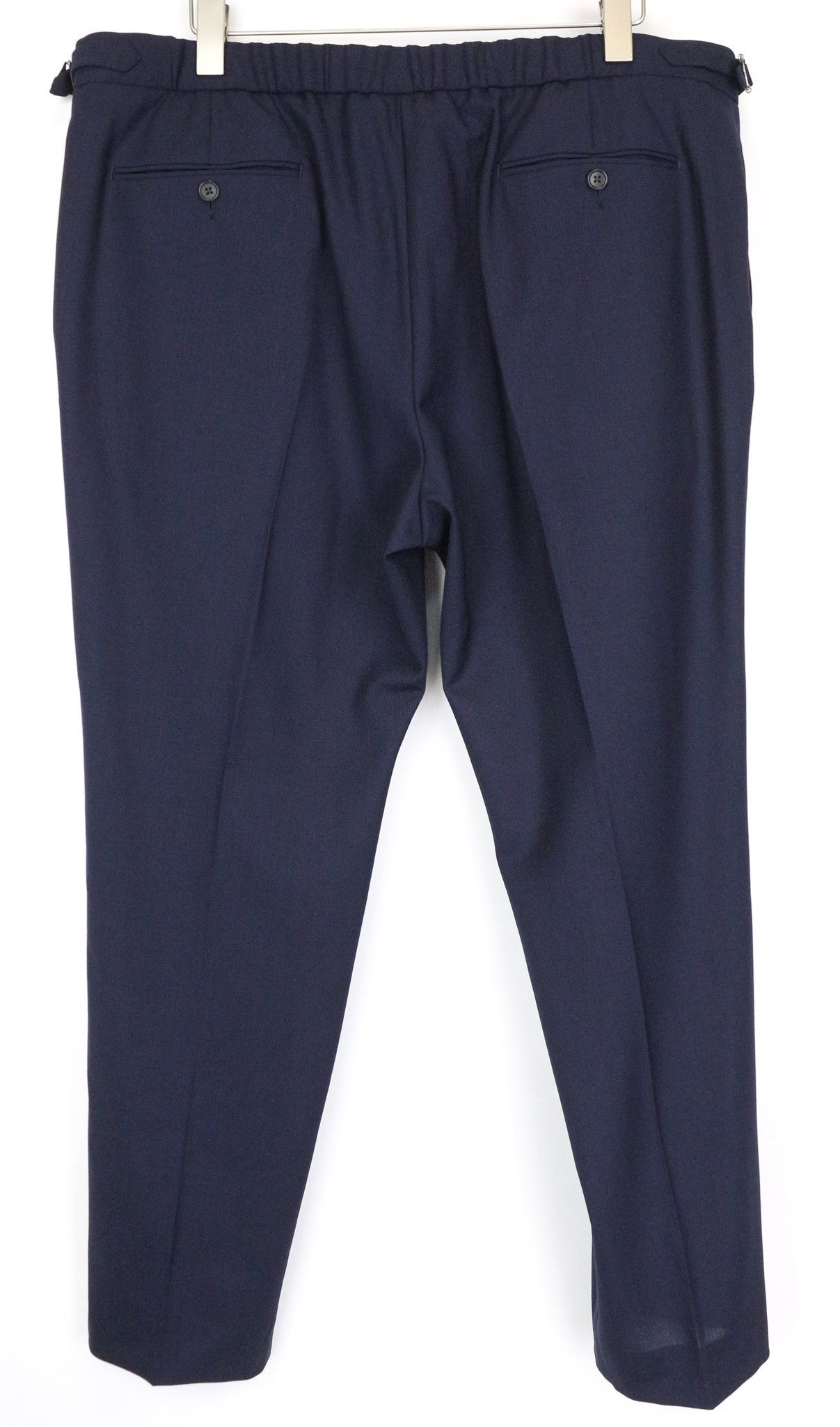Suitsupply SOHO UK44R Navy Blue Slim Wool Trousers 78840 Size US 44 / EU 60 - 2 Thumbnail