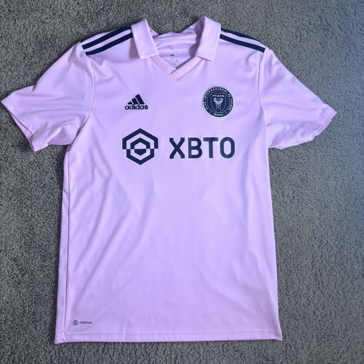 Adidas Inter Miami 2022 Messi home jersey Size US M / EU 48-50 / 2 - 2 Thumbnail