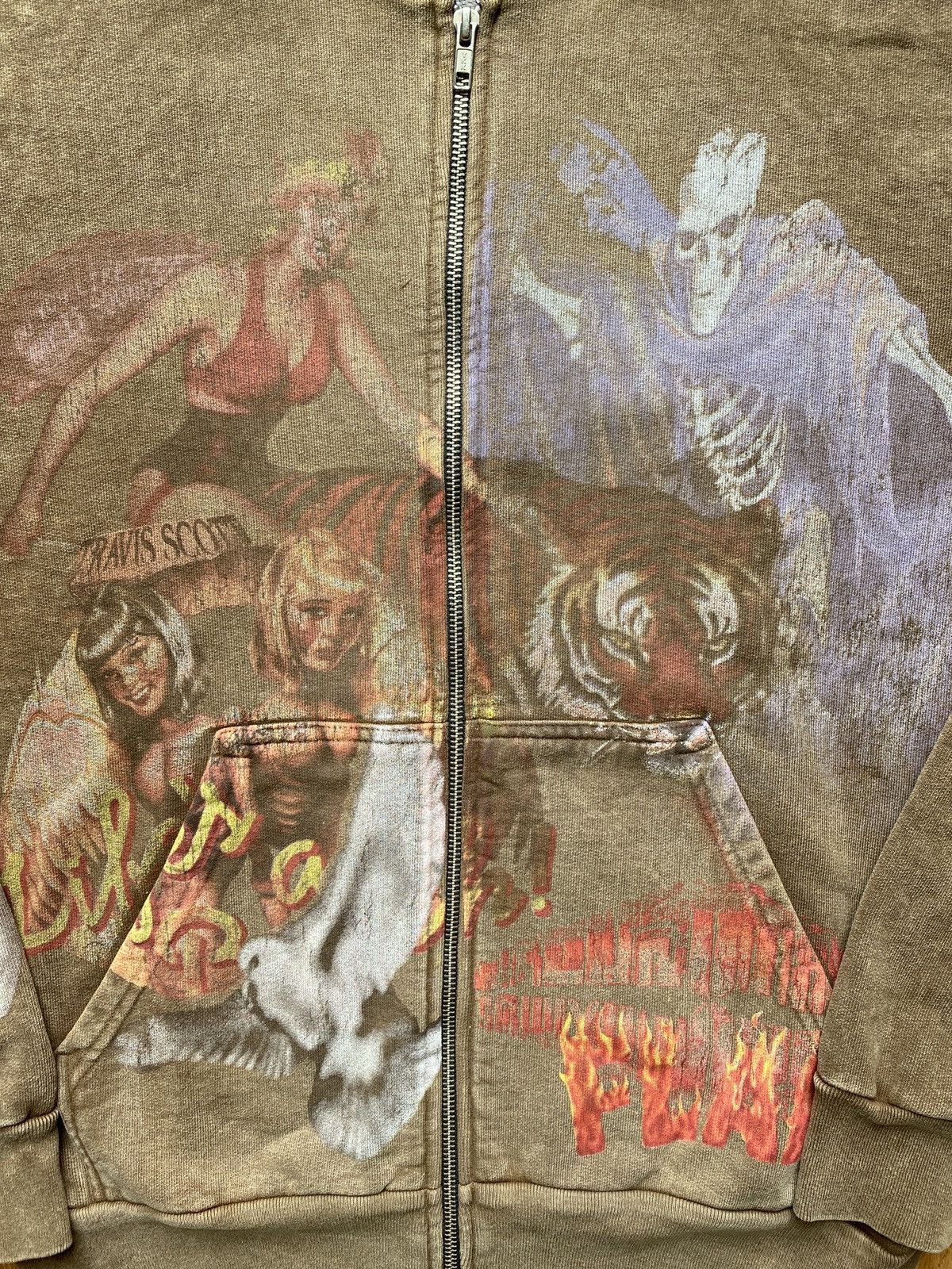 Travis Scott Travis Scott Utopia Circus Maximus Zip up Hoodie Sz S New Size US S / EU 44-46 / 1 - 9 Thumbnail