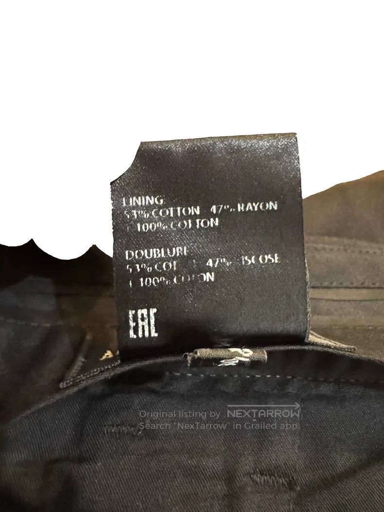 Ann Demeulemeester Ann Demeulemeester Nine-Quarter Silk Trousers Size US 40 / EU 56 - 5 Thumbnail