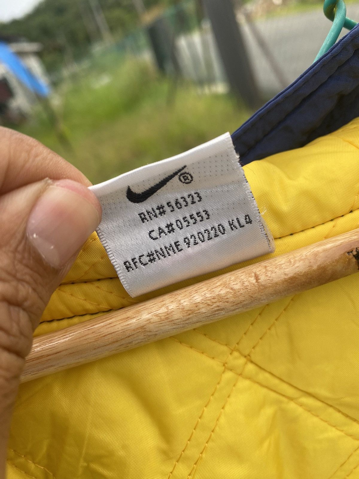 Nike × Vintage AW Vintage Nike Woven Big Swoosh Parka Jacket Size US XXL / EU 58 / 5 - 11 Thumbnail
