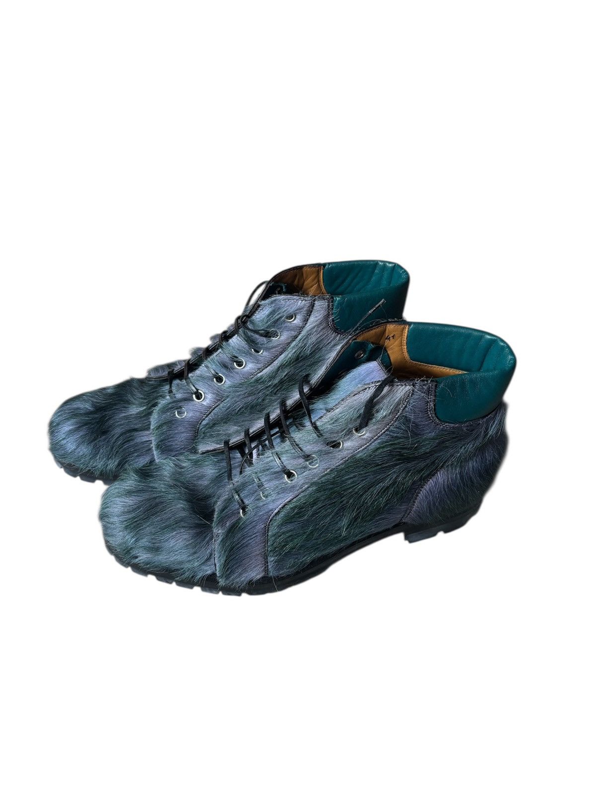 Namacheko Sample Hairy Calf “Monkey Boots” Size US 10 / EU 43 - 4 Thumbnail