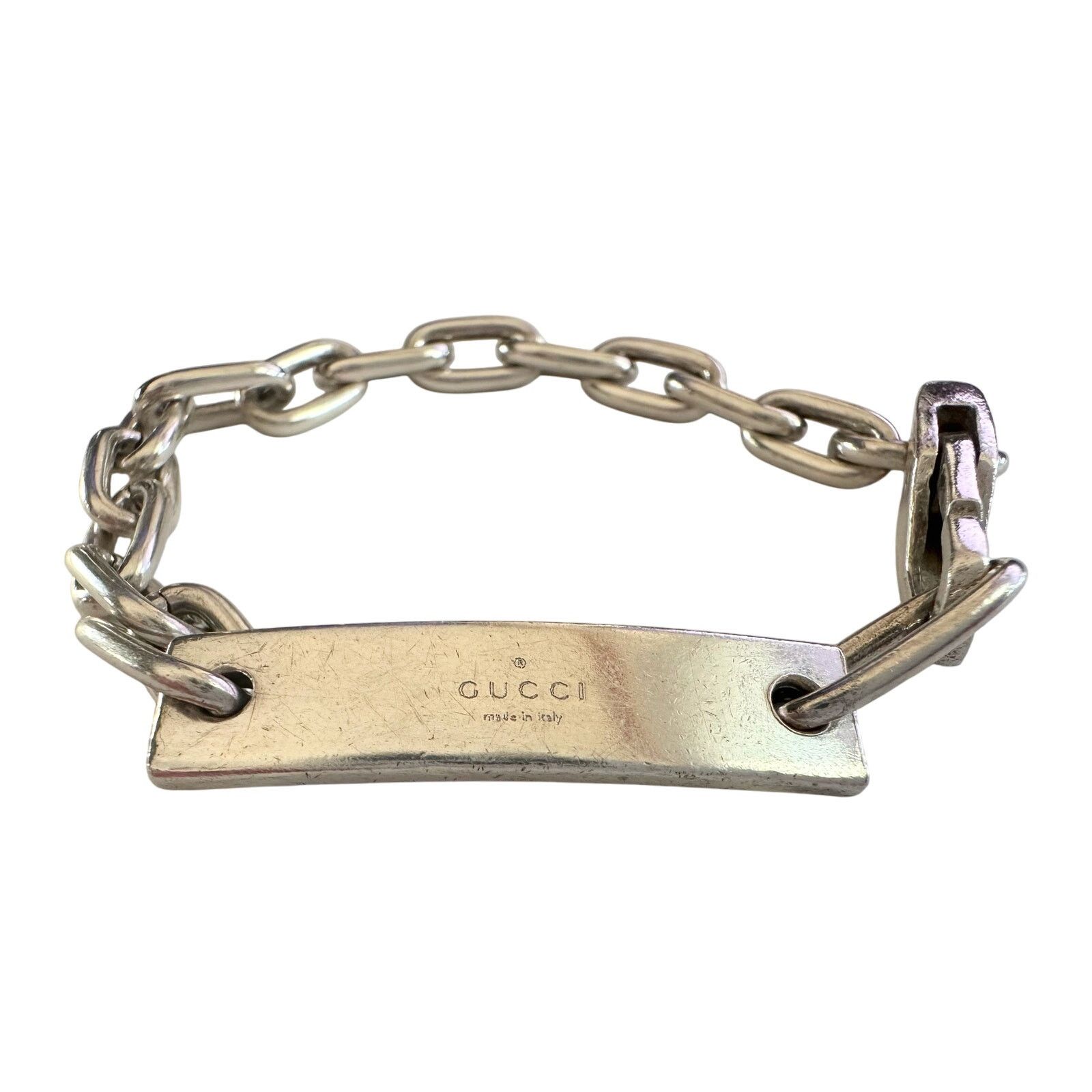 Gucci Gucci Sterling Silver ID Bracelet Size ONE SIZE - 1 Thumbnail