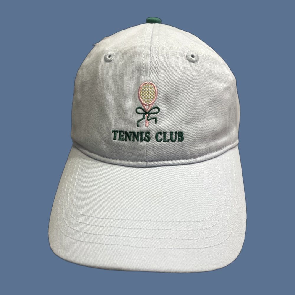 Vintage VINTAGE FRASIER STERLING TENNIS CLUB HAT BLUE/GREEN NWT Unisex Adults Hat MensWomens GirlsBoys Size ONE SIZE - 1 Thumbnail
