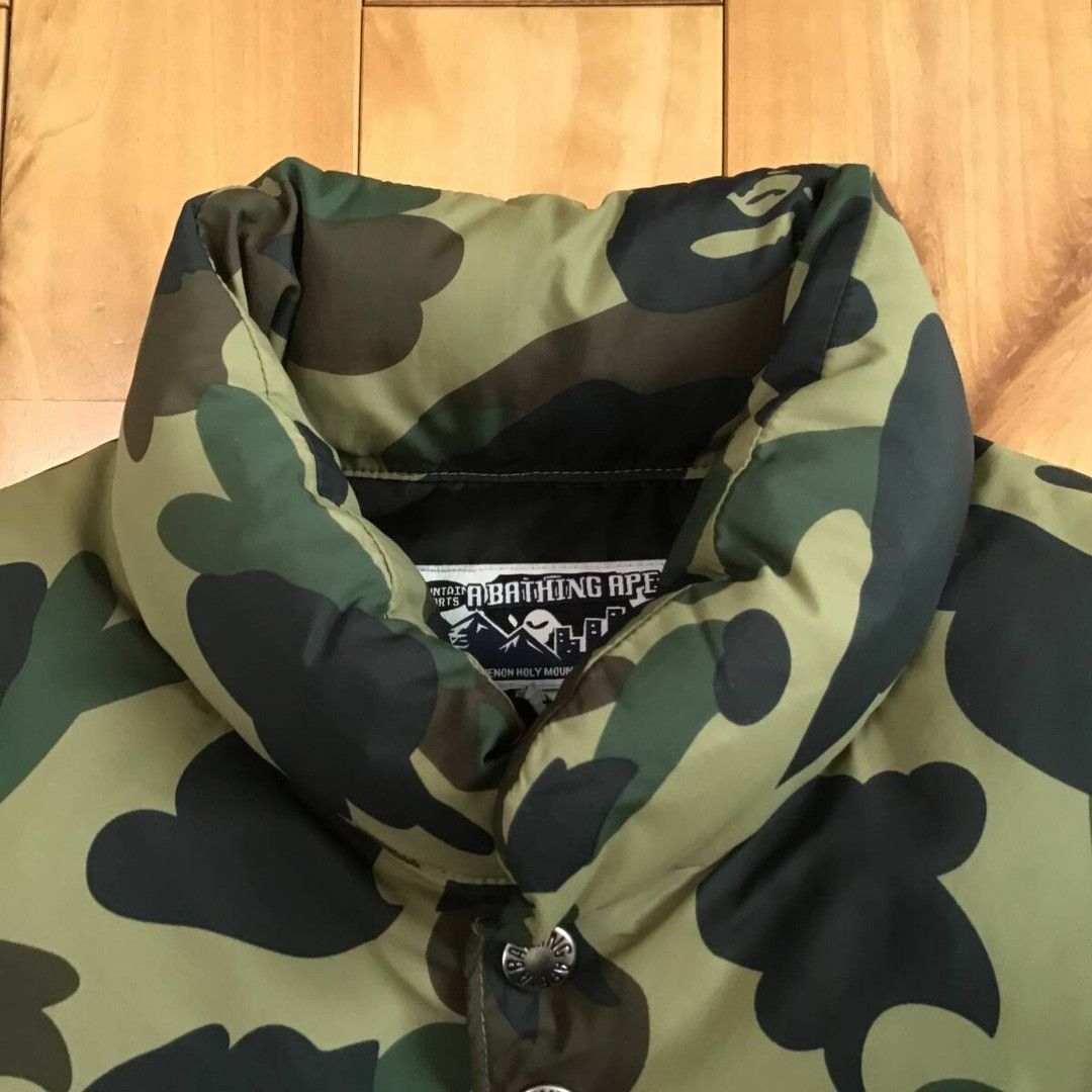 Bape BAPE × PERTEX Puffer Down Vest 1st Camo Green a bathing ape Size US XL / EU 56 / 4 - 3 Thumbnail