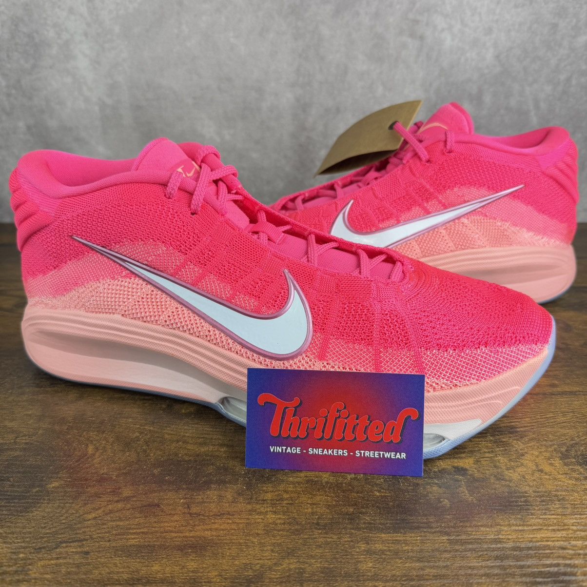 Nike NEW Nike Air Zoom GT Hustle 3 Think Pink Kay Yow HQ4996-600 Size US 15 / EU 48 - 1 Thumbnail