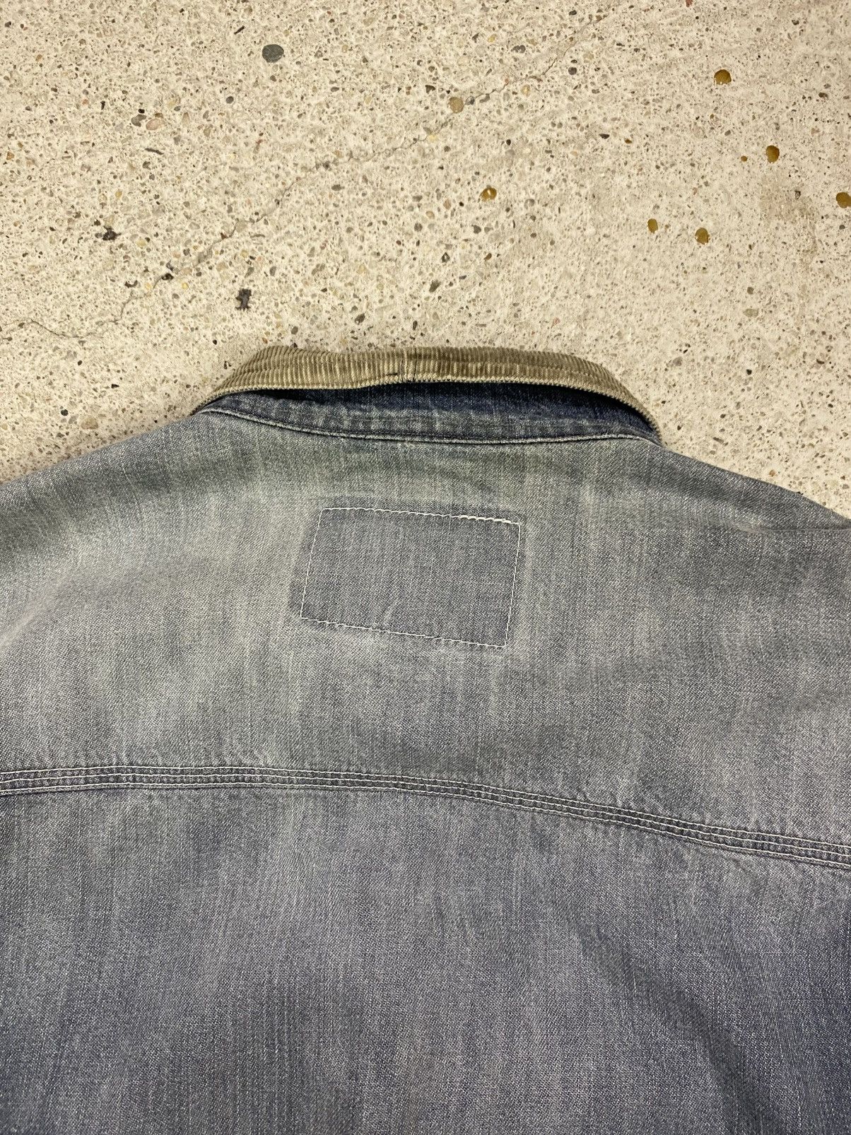 Diesel Diesel denim jacket vintage trashed made in italy archive Size US XXL / EU 58 / 5 - 12 Thumbnail