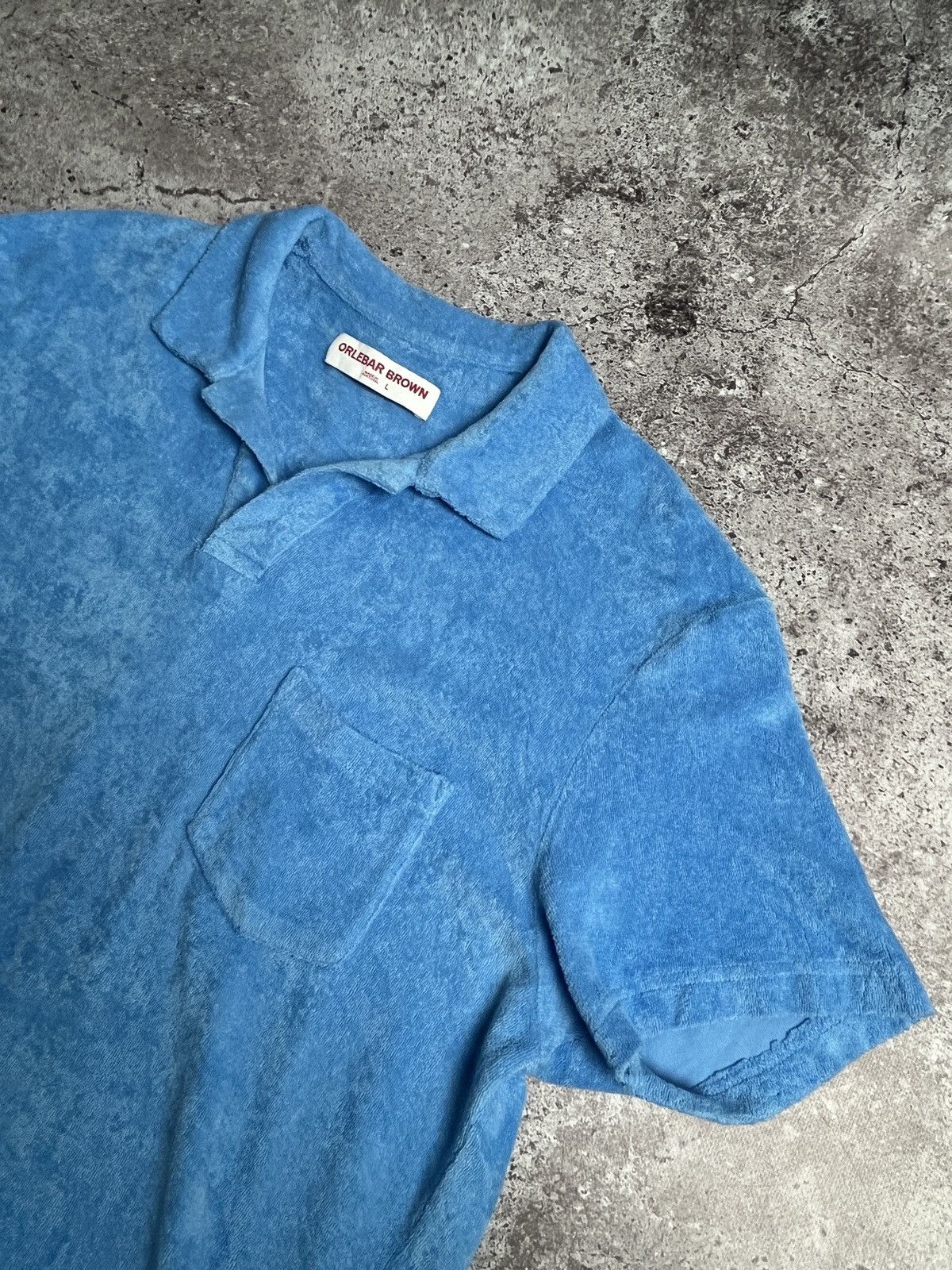 Orlebar Brown Orlebar Brown Terry Polo Size US L / EU 52-54 / 3 - 3 Thumbnail