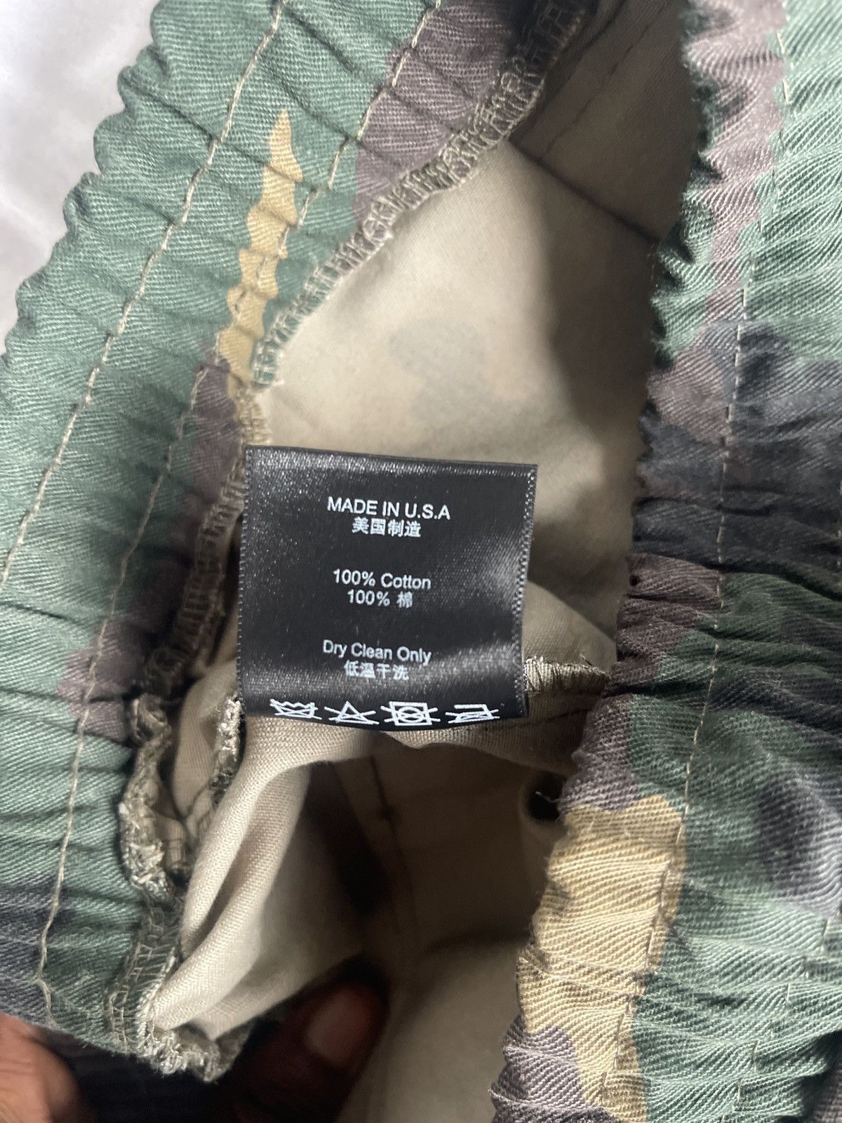 RHUDE Camo shorts