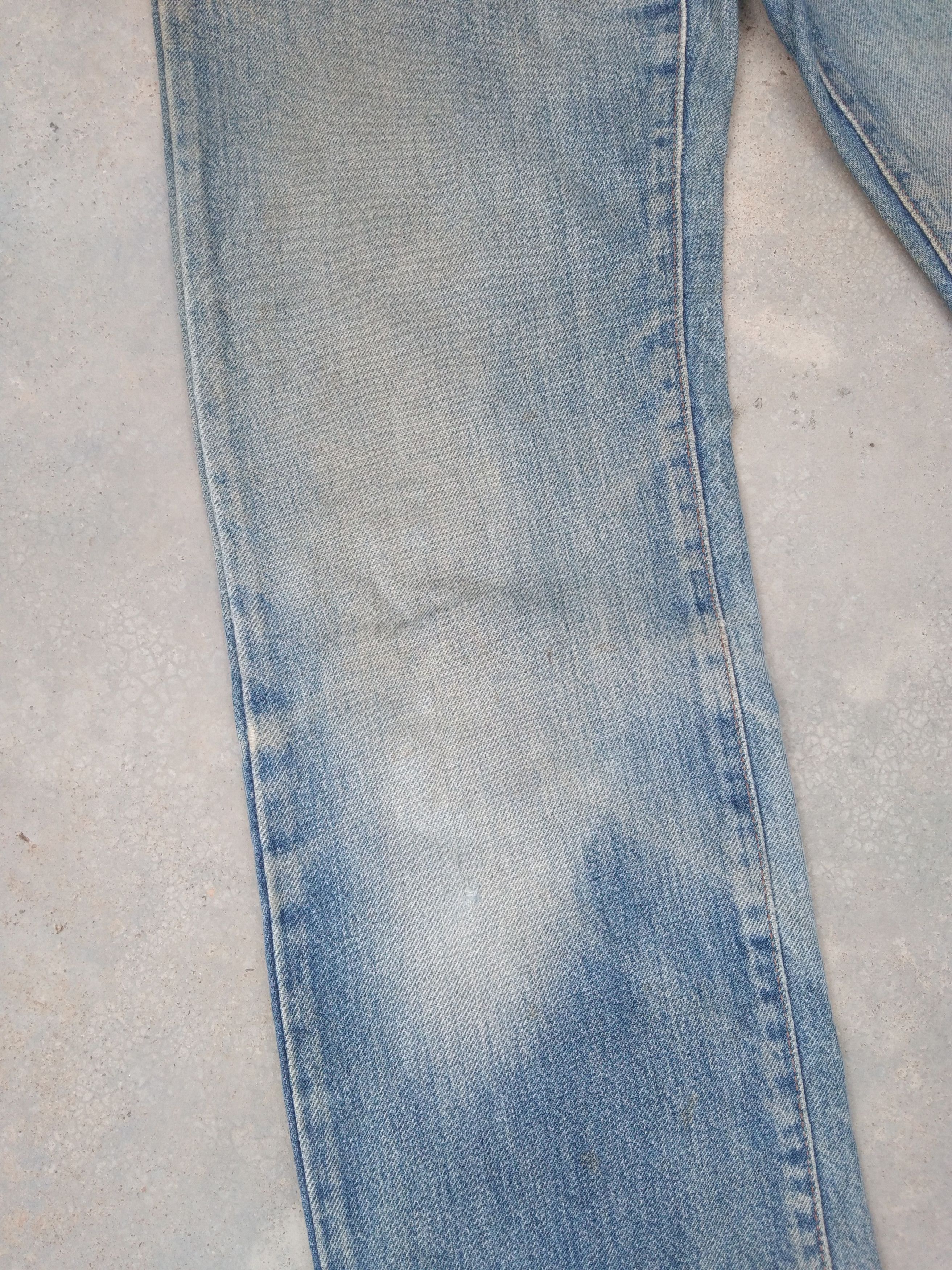 Japanese Brand × Jean × Vintage Vintage Rusty Wash Wrangler Distressed Jeans Size US 26 / EU 42 - 4 Thumbnail